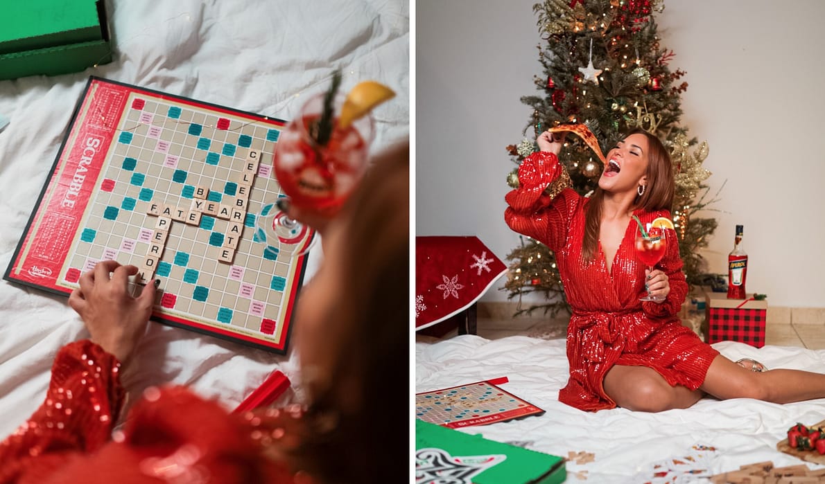 noche de juegos, pizza night