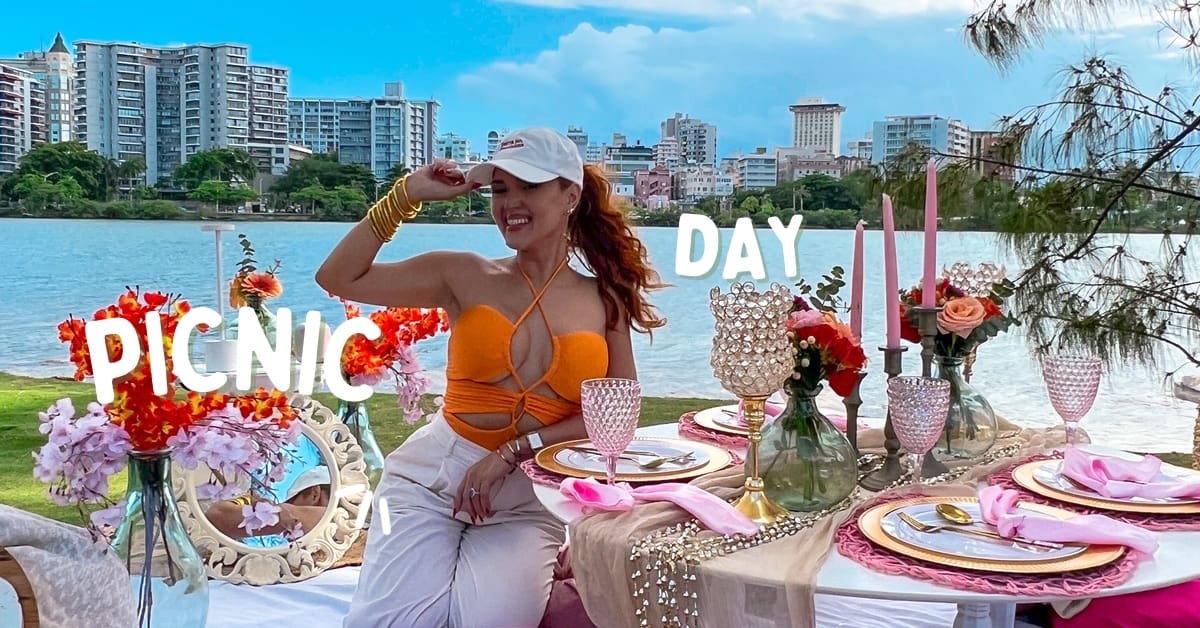 Picnic, lujoso, Condado, laguna, Puerto Rico