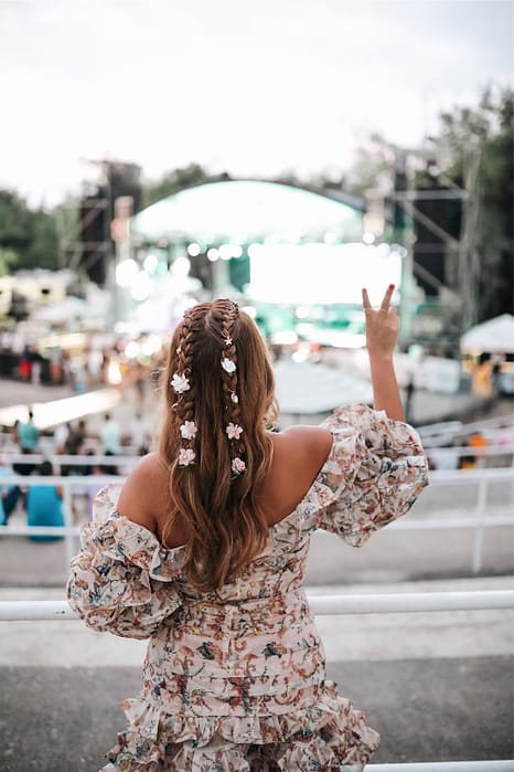 Nathasha Bonet en el Garnier Green Fest 2019