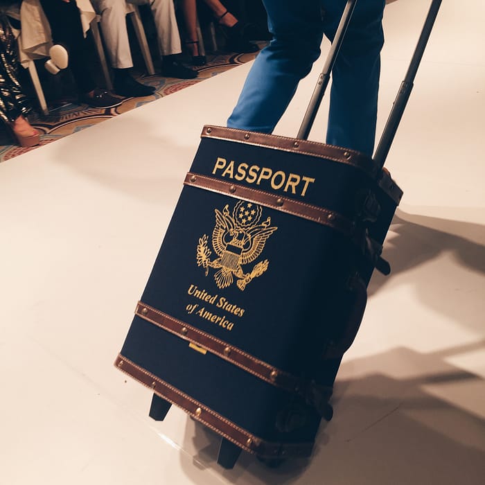 passport luggage